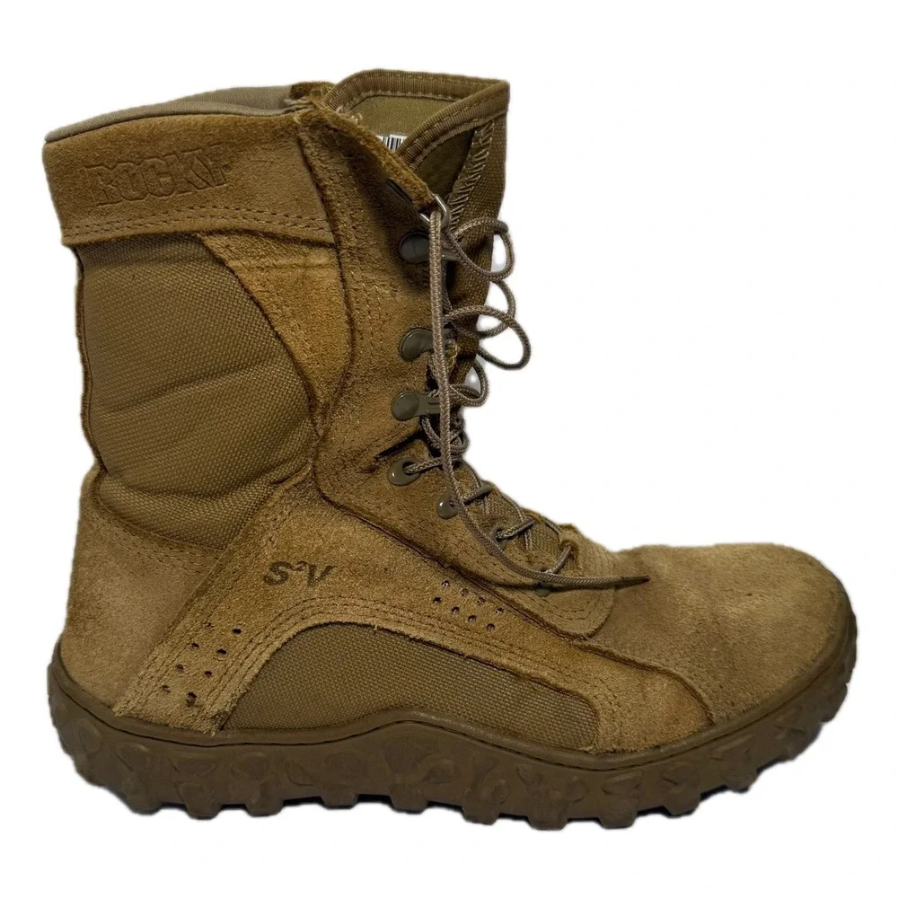 Rocky S2V Special Ops Boots Mens 11 Coyote Brown Military Tactical RKC050 USA